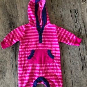 Old Navy infant hooded one piece